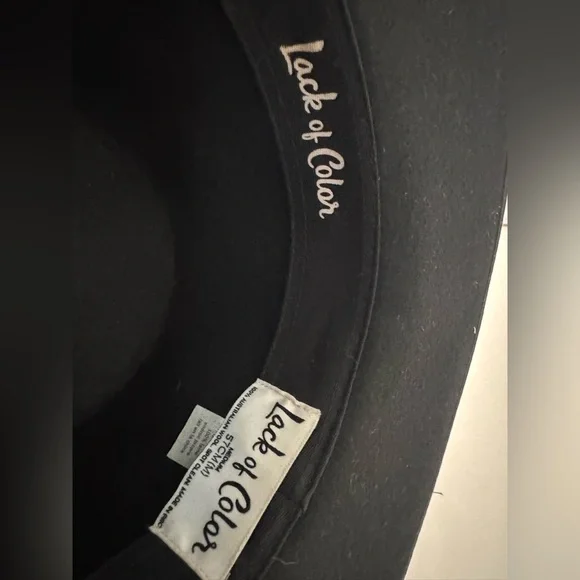 The Melodic Fedora in Black
Lack of Color
In great condition 
Size adult medium - Picture 7 of 7